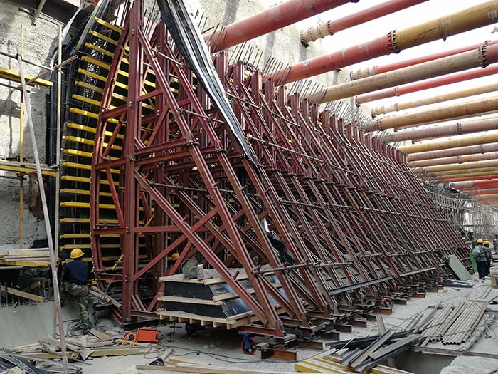 移动式单侧支架